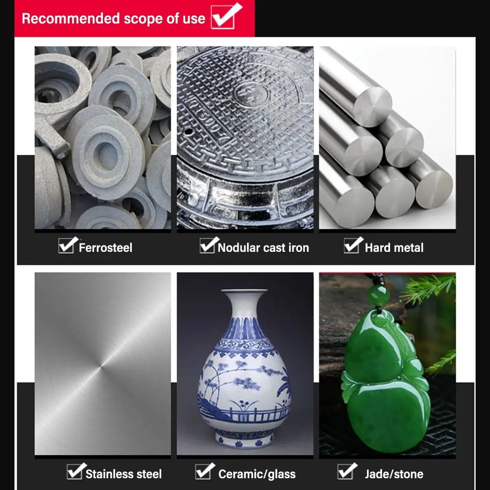 16-30mm Wooden Door Lock Slotting Cutter 10mm Shank Screw Thread CNC Bottom Cleaning Router Bit Tungsten Steel