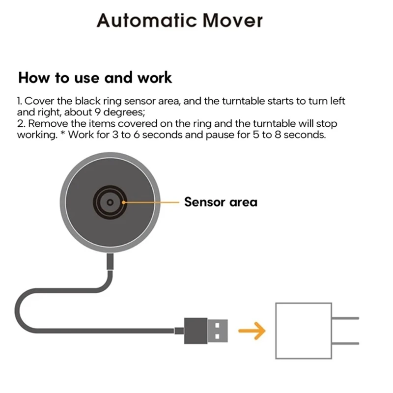 Mouse Jiggler Mouse Shaker Mechanical Mouse Mover Automatic Running For Laptop Screen Anti-Sleep Undetectable Durable