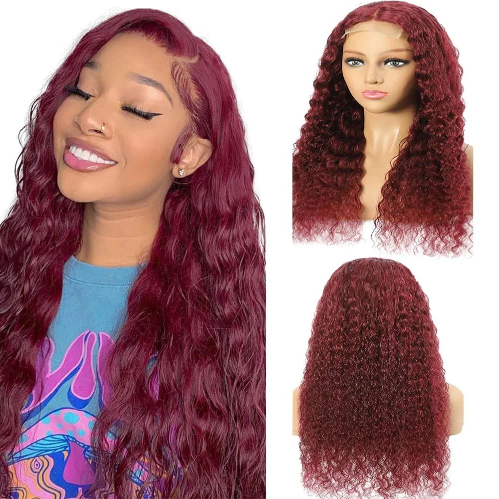 99j-burgundy-kinky-curly-13x4-transparent-lace-front-wigs-human-hair-pre-plucked-for-women-malaysia-with-baby-hair-180-density