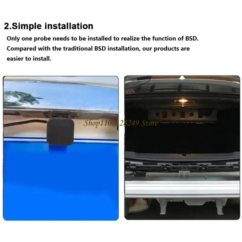 N5KD Blind Spots Detection System Horizontal Vertical Change Lane Aid Parking for Car