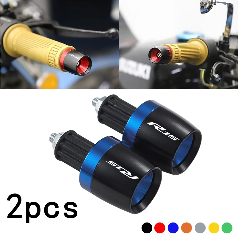 Extremos de empuñaduras de manillar de motocicleta, tapón final para YAMAHA YZF R15 YZFR15 R15 V3 YZF-R15, accesorios