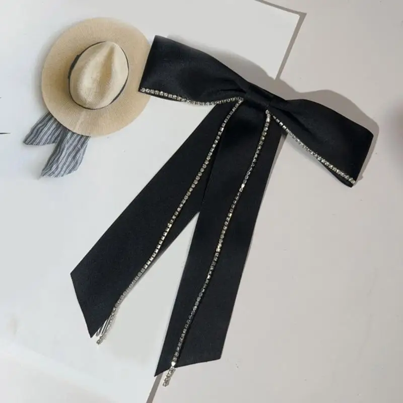 ربطة عنق احترافية كبيرة على شكل فيونكة للنساء والفتيات مناسبة لمؤتمرات العمل والمكاتب #1