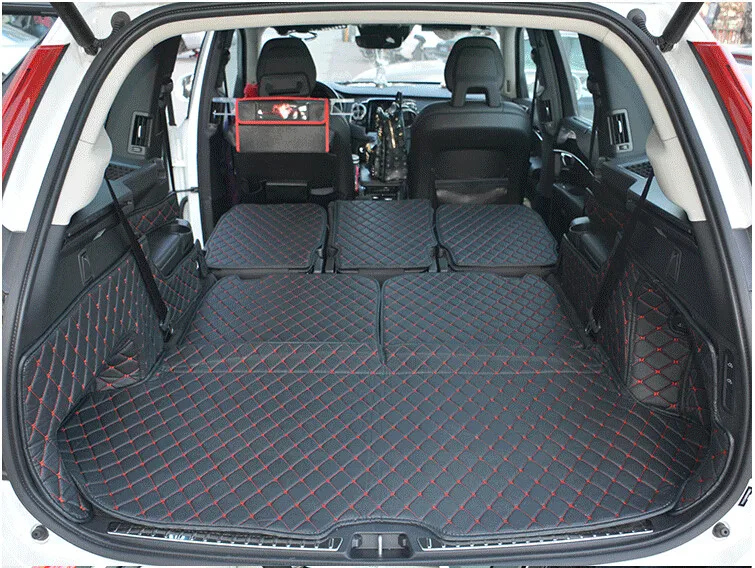 High quality! Special car trunk mats for Volvo XC90 7 seats 2023-2015 waterproof cargo liner boot carpets cover,Free shipping