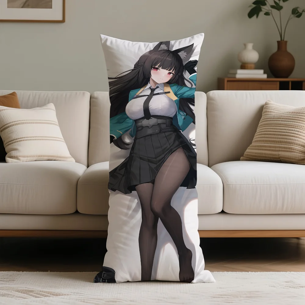 Zenless Zone Zero Hoshimi Miyabi Pillow Case  Suitable For All Seasons Home Cushion Cover Suitable For Bedroom Sofa
