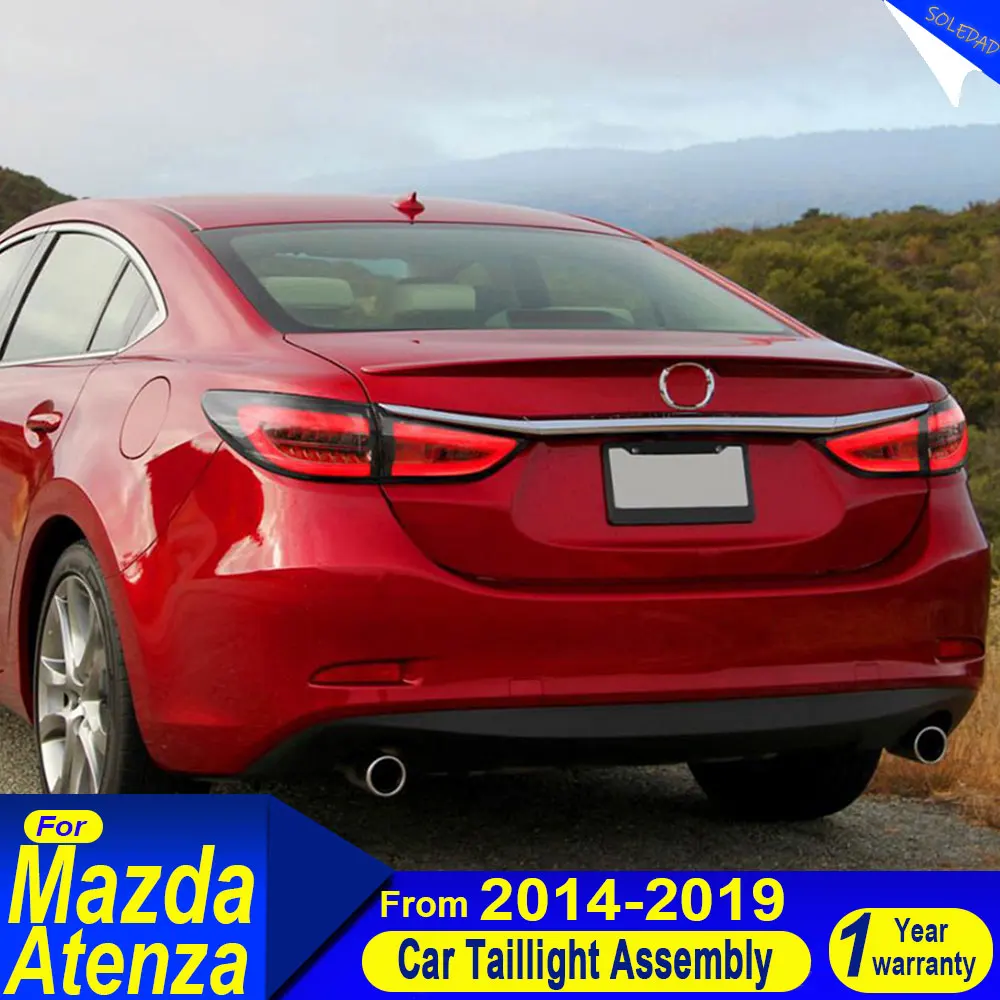 

Car Styling For Mazda 6 Atenza Taillight 2013 2014 2015 2016 2017-2019 Styling Steering signal Brake reversing light Accesorios