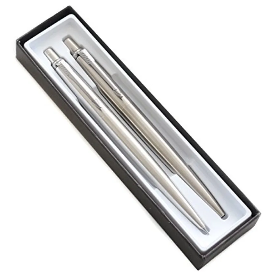 

Набор Parker JOTTER из нержавеющей стали: шариковая ручка и механический карандаш 1741243