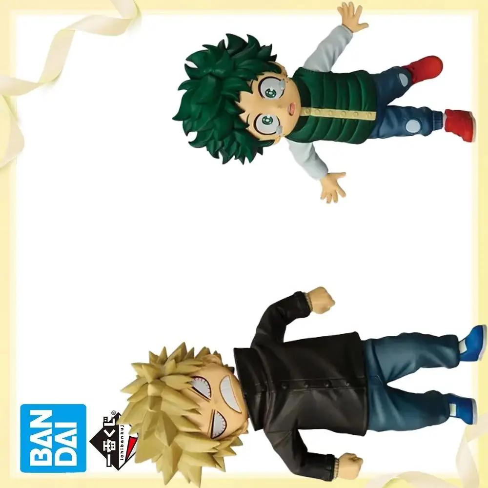 

100% оригинальная коллекционная фигурка Bandai Spirits Ichiban Kuji Мидория Изуку (приз E) — модель аниме-персонажа, украшение, игрушка для коллекционирования