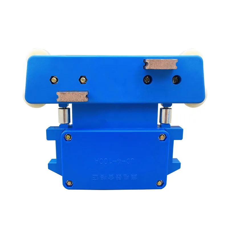 Current Collector 4 Quadrupole Driving  with Bearing JD4-100A High Copper Carbon Brush Tube Sliding Contact Line