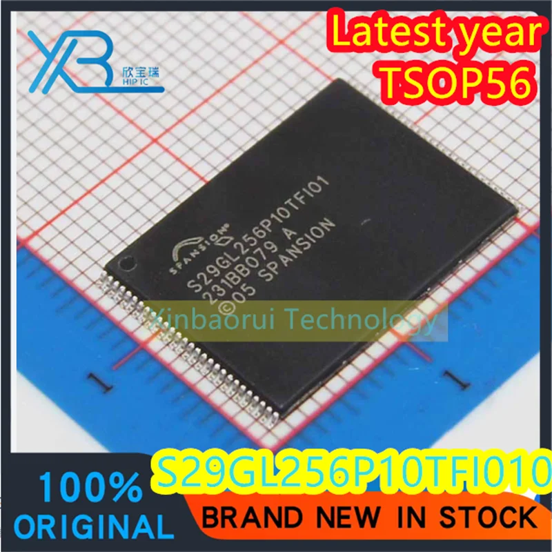 (4/20pieces) S29GL256P10TFI01 S29GL256P10TF101 TSOP-56 memory chip 100% brand new original good quality spot