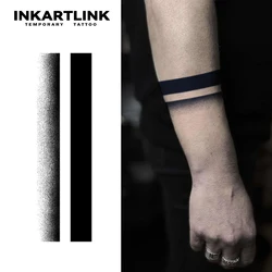 Armband temporary tattoo sticker, waterproof magic tattoo, lasts to 15 days fake tattoo, semi permanent tattoo