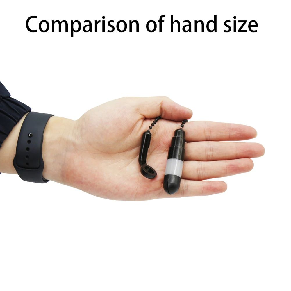 

Fishing Trip Bite Signal Indicators Fishing Alarm Components Black Coated Finish Chain Included Dog Leg Attachment