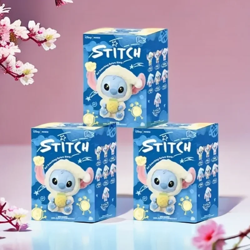 جديد ديزني غرزة أكل قبل السرير صندوق أعمى حقيبة الفينيل سحر لطيف دمية صندوق لعبة غامضة عيد ميلاد هدية الكريسماس