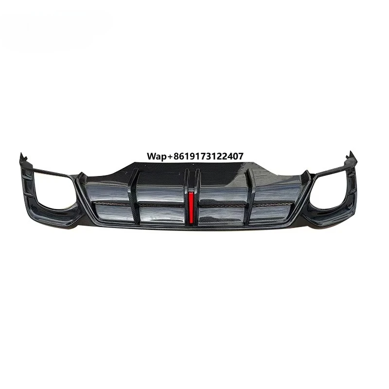

High Quality Carbon Fiber Rear Bumper Lip For Rs5 B9.5 Rear Diffuser Perfect Fitment