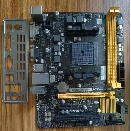 For BIOSTAR A68MD PRO Main Board All Solid State FM2b DDR3 FM2 + Support 7680