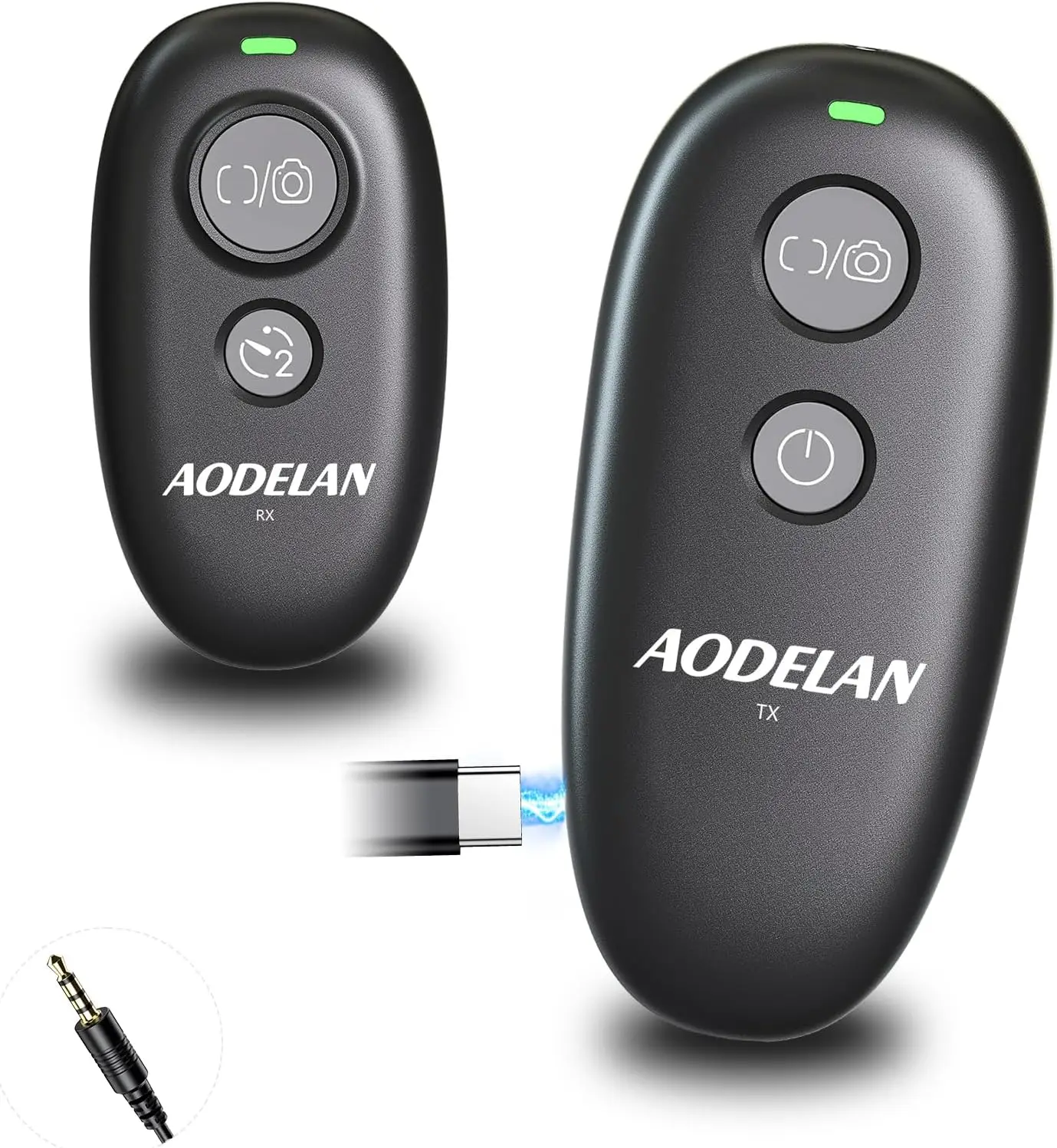 

Upgraded Rechargeable Wireless Remote Control Shutter Release For Panasonic S1II, S5IIX, GH7, GH6, GH5II, GH4, GH3, G97 FZ1000II