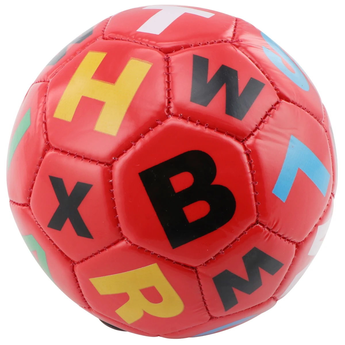 1pc piccola palla gonfiabile per bambini per attività all'aperto al coperto numeri con fondo rosso materiale premium elastico portatile facile