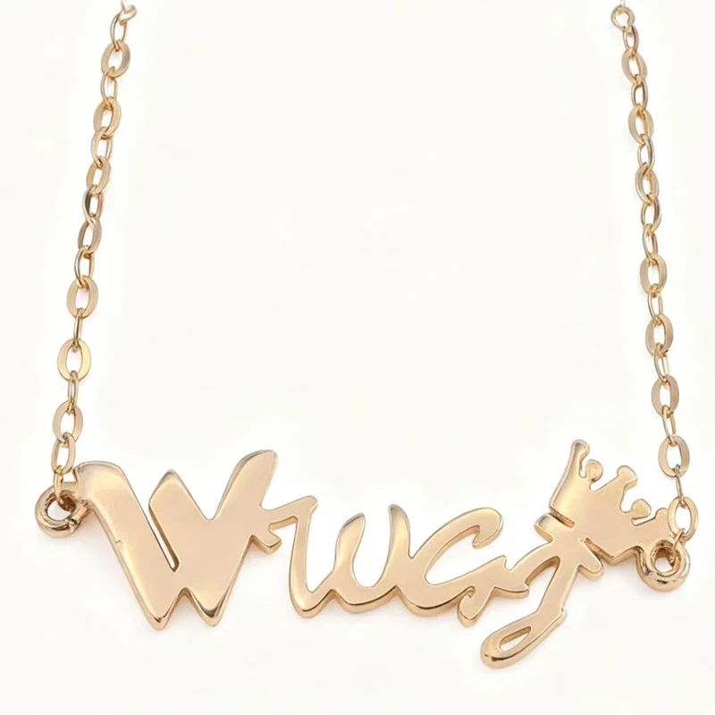 

925 Silver Rose Gold-Plated Elegant Crown Necklace Custom Name Lovely Gift for Girlfriend Mom Daughter Christmas Birthday