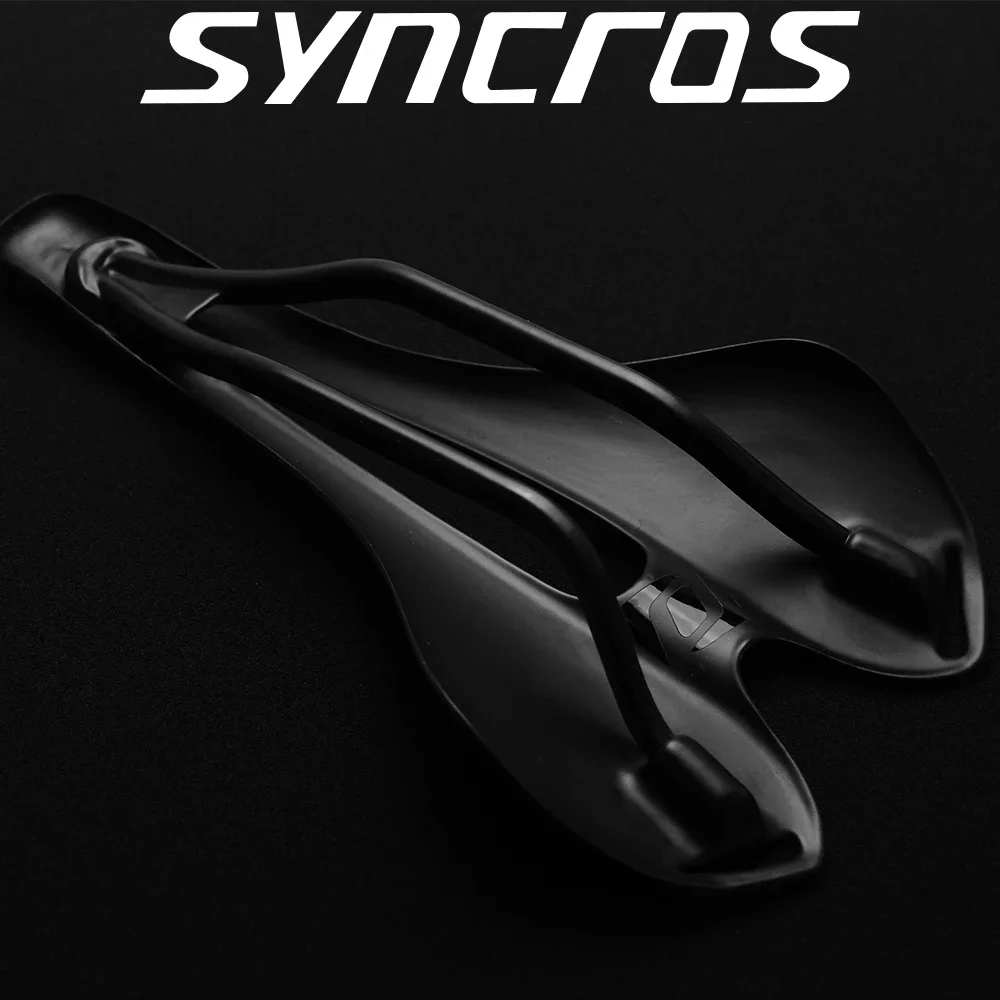 2024 Syncros Saddle Matte Full Carbon Fiber MTB Bicycle Saddle Road/Mountain Fold Bike Seat Cushion bike seat 143*270mm