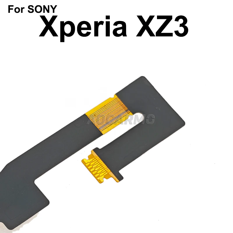 Aocarmo Przewód Flex z Czytnikiem Linii Papilarnych do Sony Xperia XZ3 H9493 6.0" — zdjęcie 5
