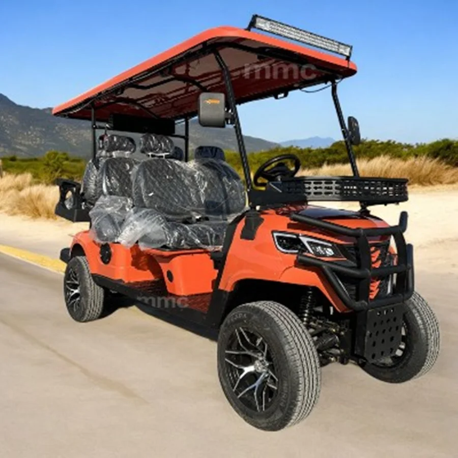 

New Design Street Legal 4 Seater 72V Lithium Battery Golf Carts New Arrival Golf Carts 5KW AC Motor Electric Golf Carts