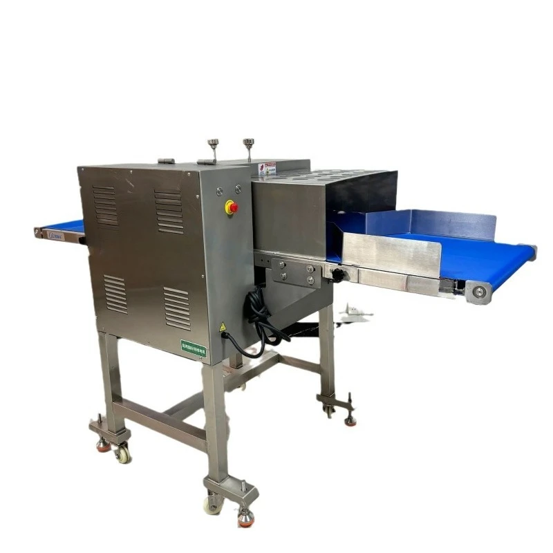 Beef jerky processing production line Large beef layered slicer Conveyor belt type beef fresh meat slicer