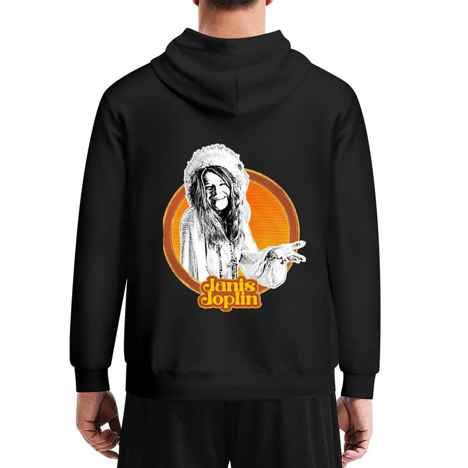 

Vintage Janis Joplin art Classic Hoodie men clothing men's coat japanese style men's sweat-shirt set graphic hoodie