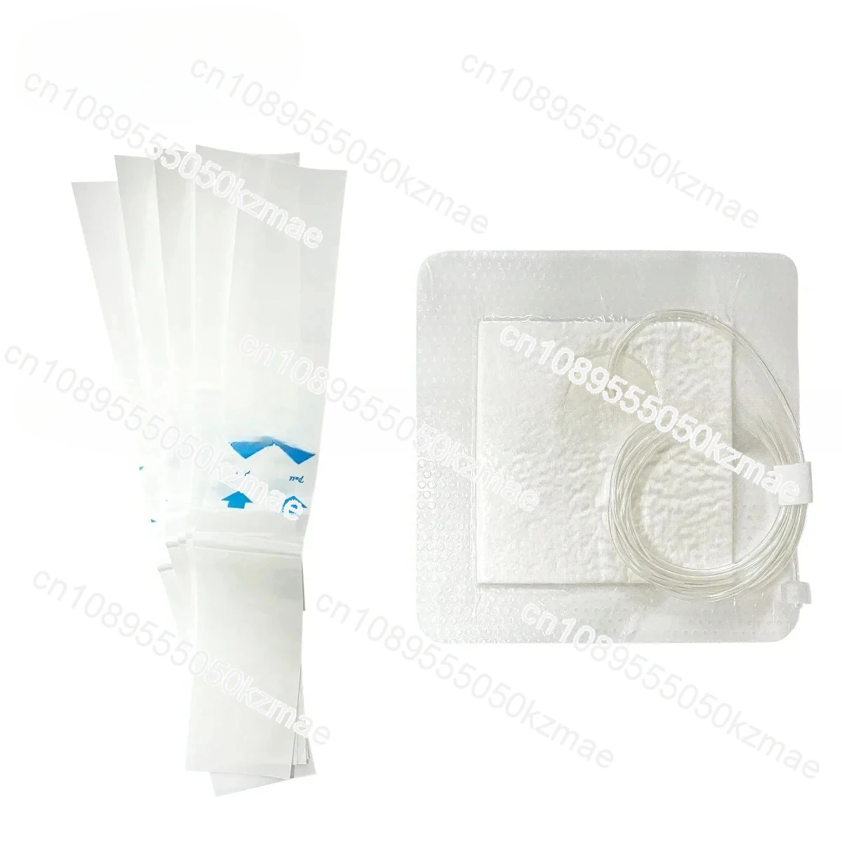 

NPWT medical vacuum-assisted wound closure and exudate management portable and disposable set