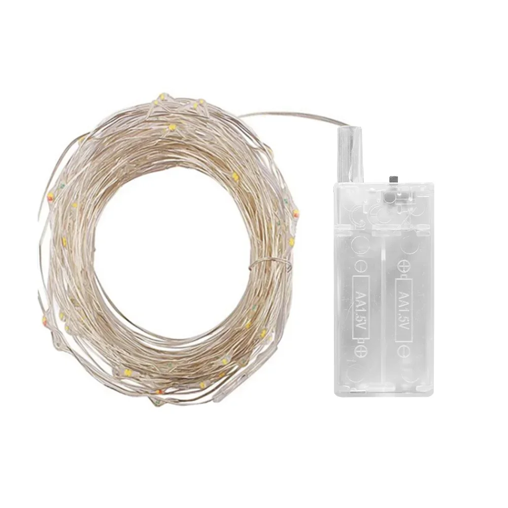 3M LED Mini String Lights Zasilanie bateryjne Mini LED Fairy Light PVC IP42 Wodoodporny na ślub Xmas Garland Party Decor
