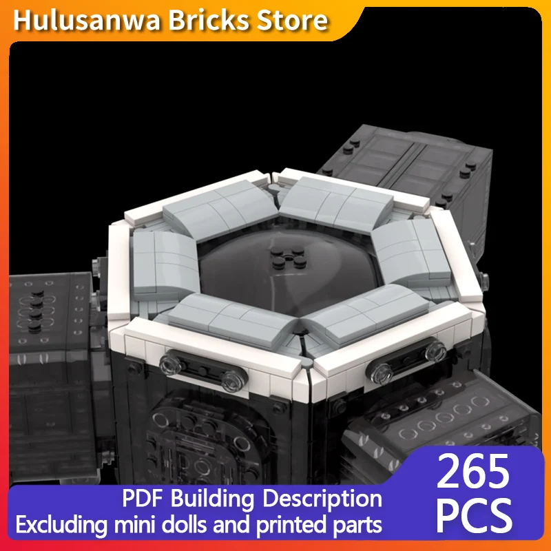 

Hexagonal Skylight Model MOC Building Bricks War Equipment Modular Technology Gifts Holiday Assemble Children Toys Suit