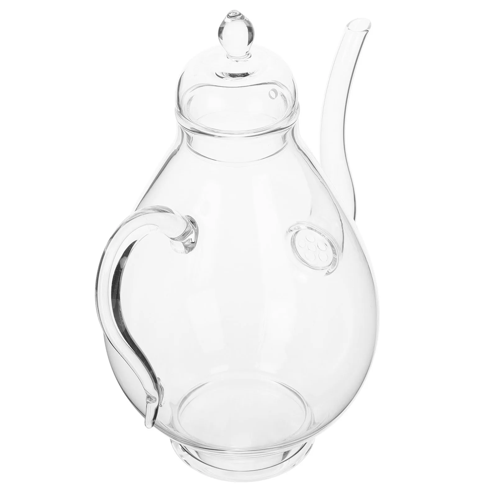 

Temperature Resistant Glass Teapot Clear Vintage Loose Leaf Infuser Small Stovetop Tea Kettle Kitchen Glass Kettle Stovetop
