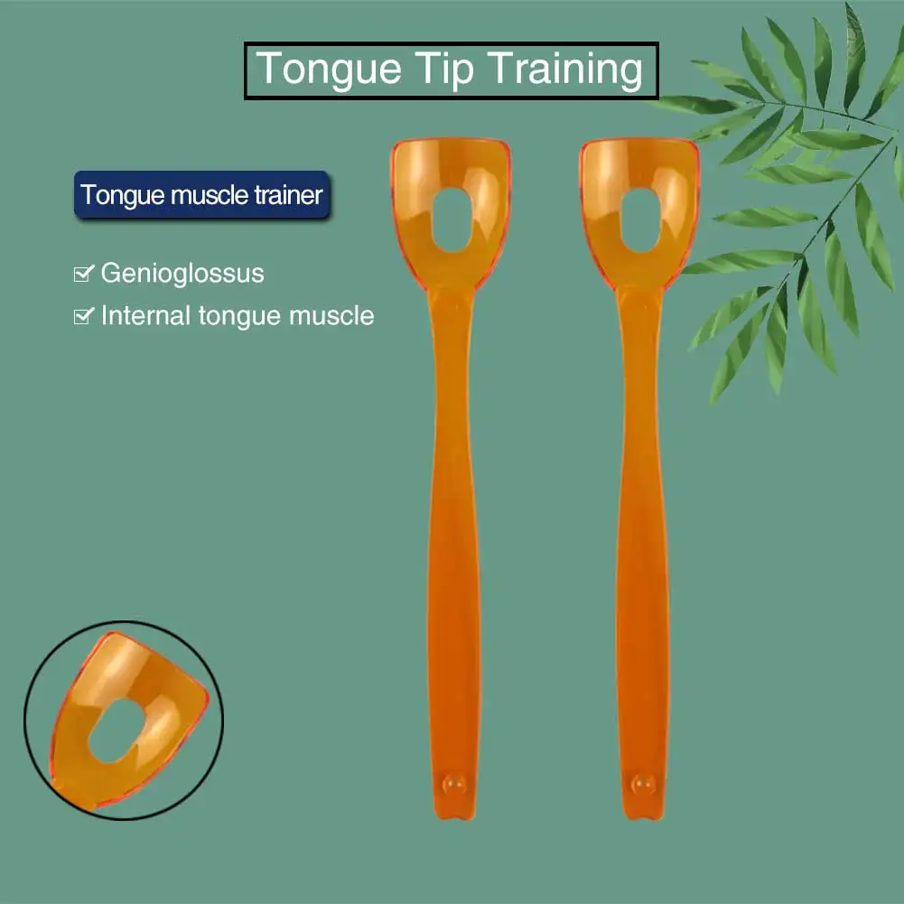 4 Stück Sprach- und Zungenmuskel-Trainingshilfen, Therapie-Lippenverschluss-Massager, Übungsgerät für Autisten-Rehabilitation, Aussprachehilfe – Detail 6