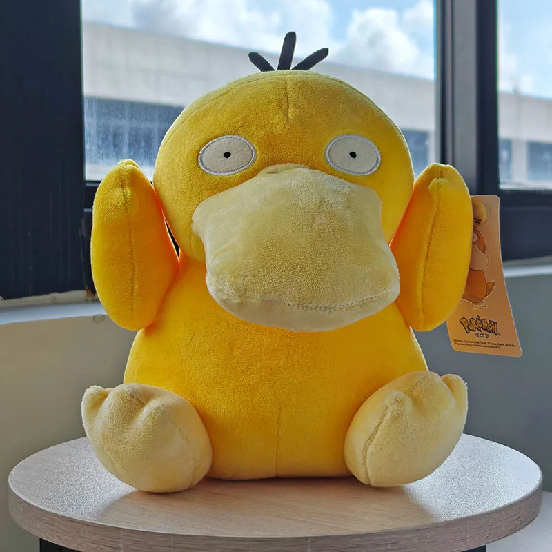 Psyduck 포켓몬 봉제 장난감, 애니메이션 오리, Psyduck 인형 베개, 생일 선물, 크리스마스 선물