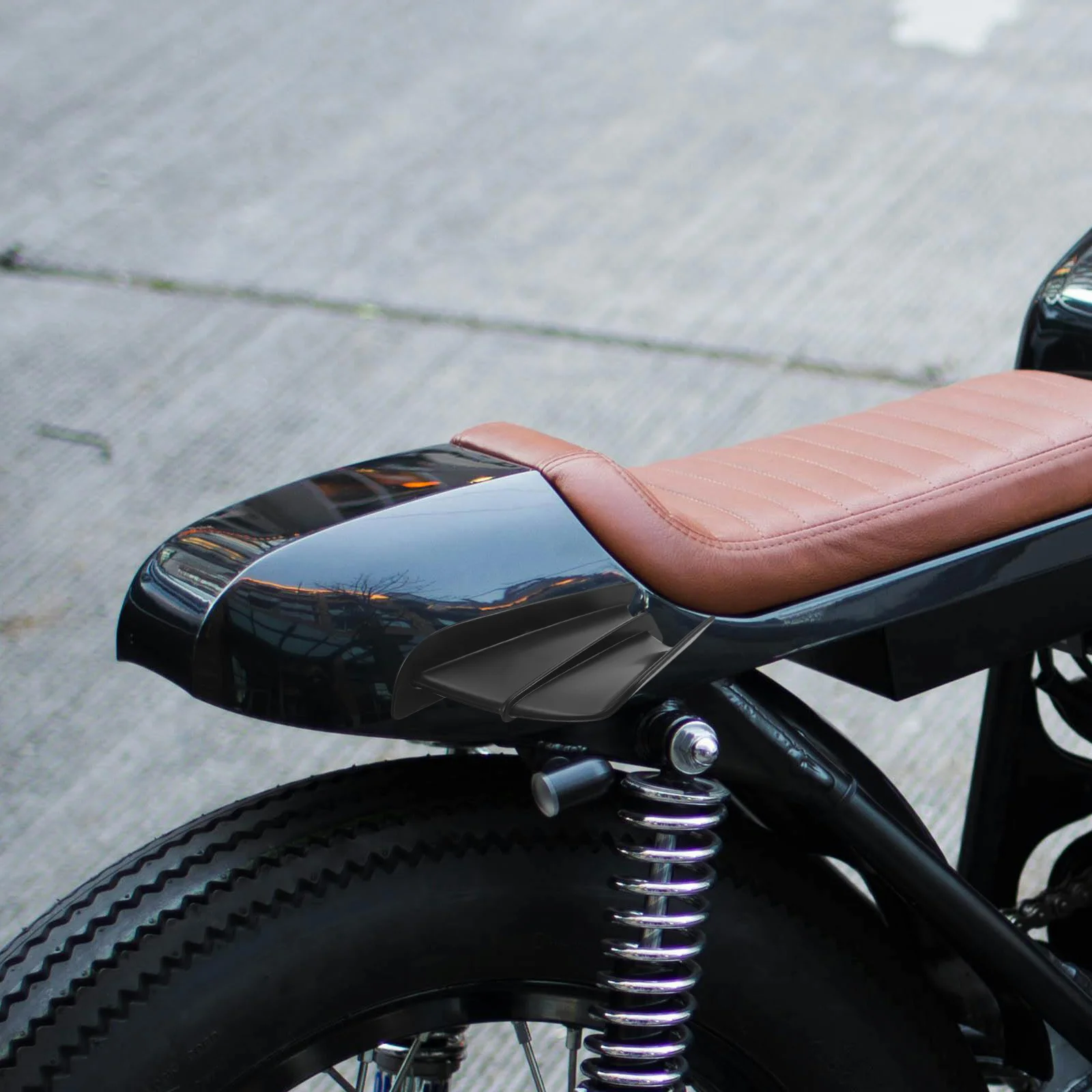 

Pair Side Wind Knife Spoiler Winglets Black Fairing Motorcycle Styling Decorative Front Blade Aerodynamic