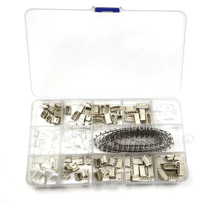 440pcs/box PH2.0 2/3/4/5 Pins 2.0mm Pitch Housing / SMD Pin Header / Terminal Kit Connector Wire-to-Board Receptacle Type