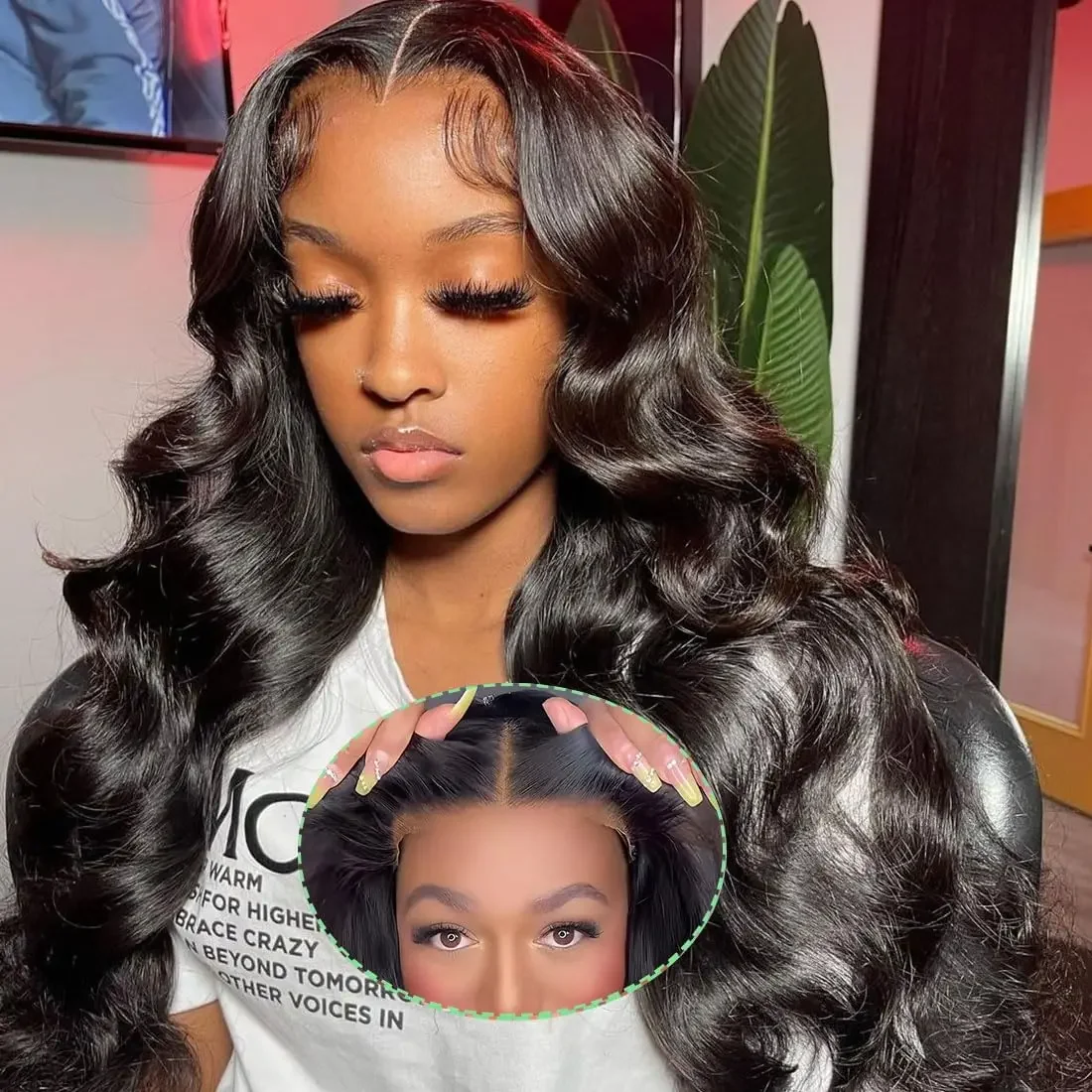 

Body Wave 4x4 HD Transparent 13x6 Lace Front Wig Brazilian For Women Glueless Wigs Human Hair Ready To Wear 7x5 Lace Frontal Wig