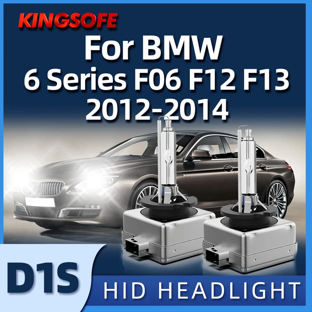 

KINGSOFE D1S 6000K HID Bulb Xenon Headlight High Quality Fit For BMW 6 Series F06 F12 F13 2012 2013 2014