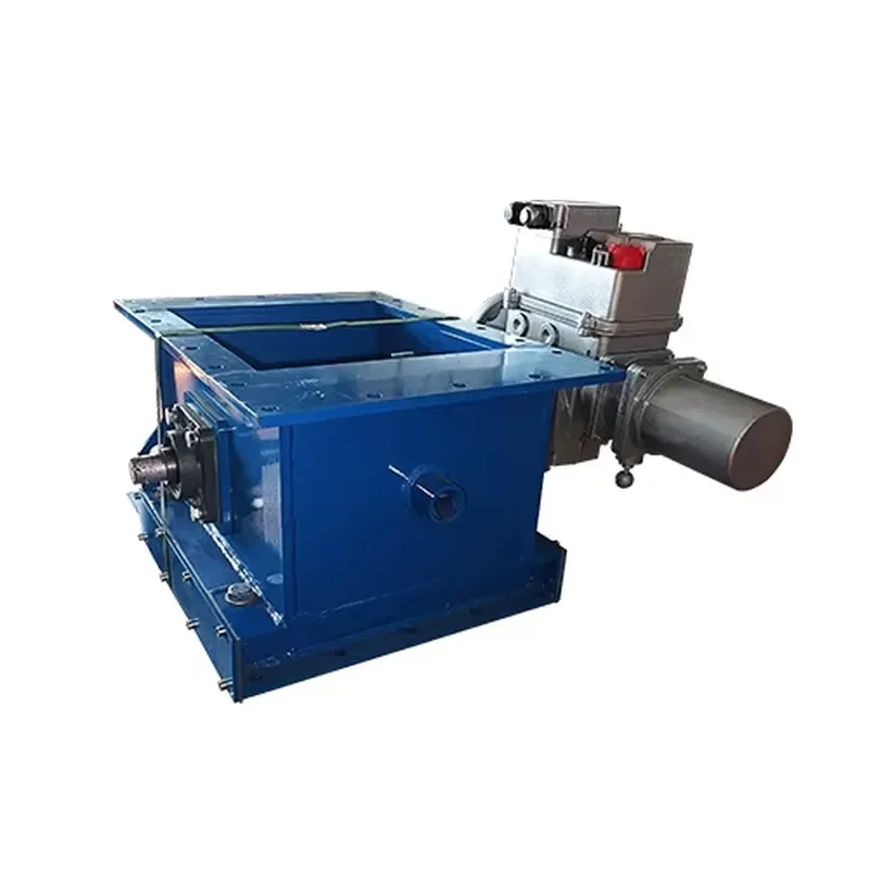 Low Price 220V/380V Automatic/Manual Control Electric Flow Valve DN15-DN25 High-temperature Oil Cement Silo Discharge