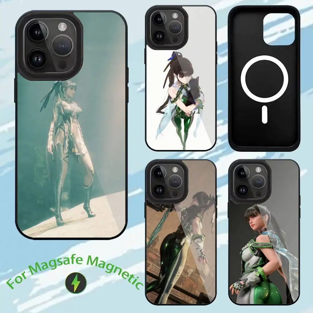 

G-Game S-Stellar Blade Phone Case For iPhone17,16,15,14,13,12,11,Plus,Pro,Max For Magsafe Wireless Charging case