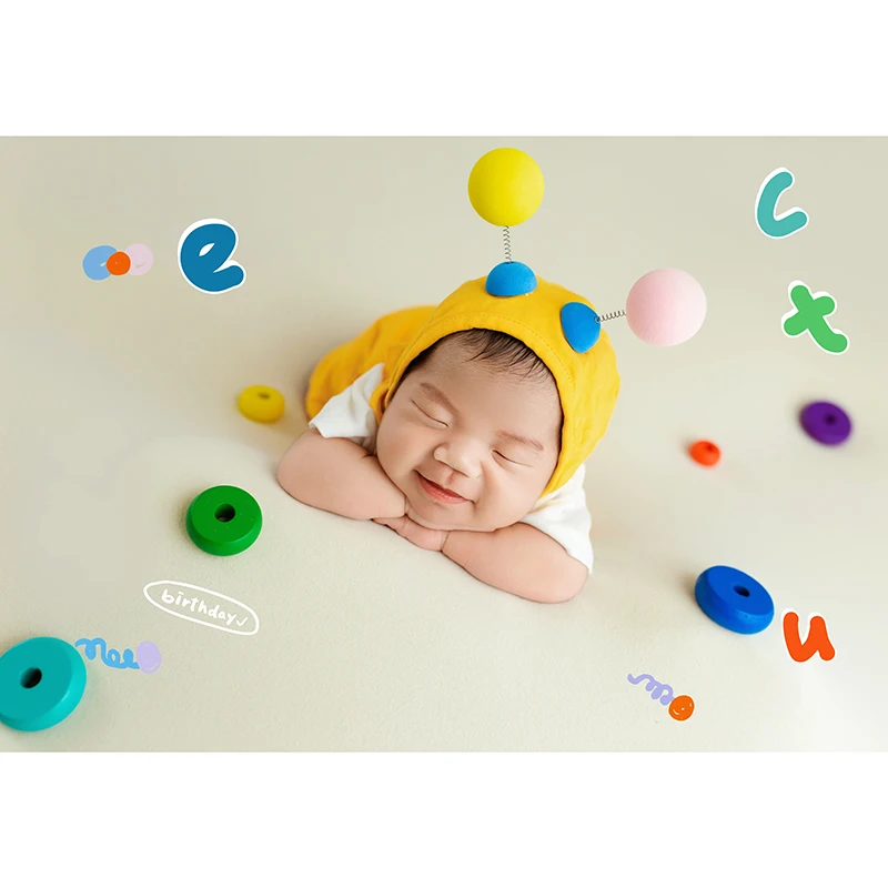 Baby-thema pasgeboren fotografie rekwisieten kleding volle maan foto's baby postpartum foto's kleding Mohamed Hans Vara Sean Sean Itt