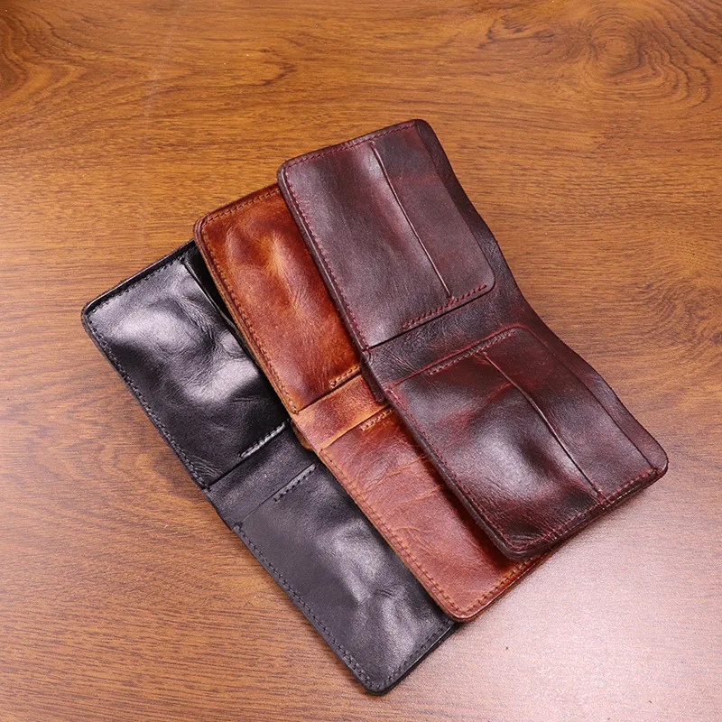 Handmade Vintage Leather Wallet for Men