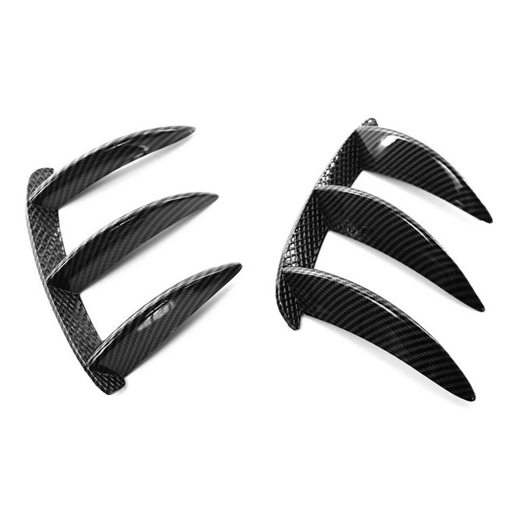 

Carbon Fiber Rear Bumper Lip Spoiler Canards Vents For Mercedes Benz W176 A200 A250 A45 AMG Car Accessories