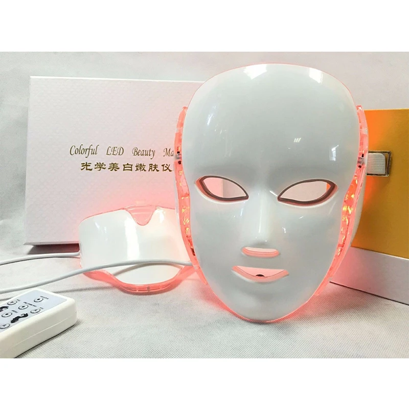 Promotion Price 7 Colors LED Beauty Mask Photon Rejuvenation LED Mask For Led MParty