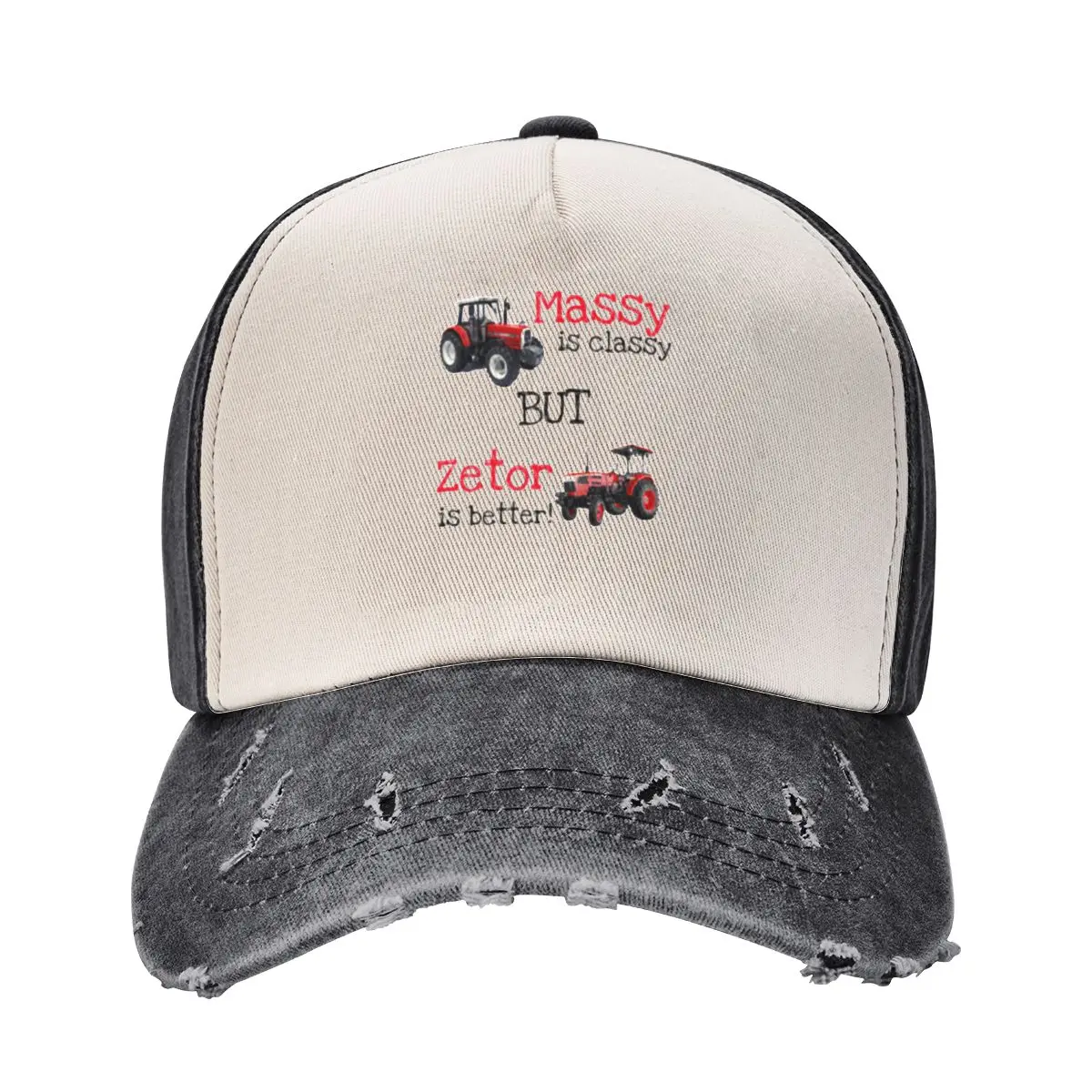 Massy is classy but Zetor is better Baseball Cap fishing hat western Hat birthday dad hat Women's Beach Men's