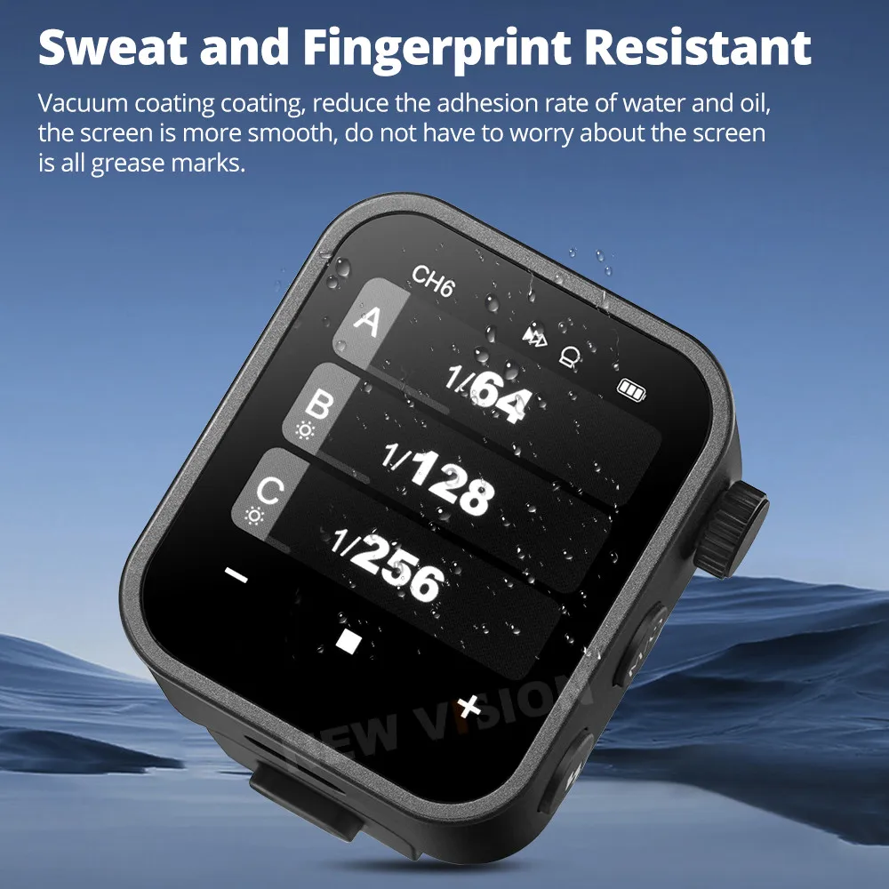 Screen Protective Film for Godox X3 Xnano Flash Trigger Tempered Glass LCD Display Window Acrylic Protector Panel