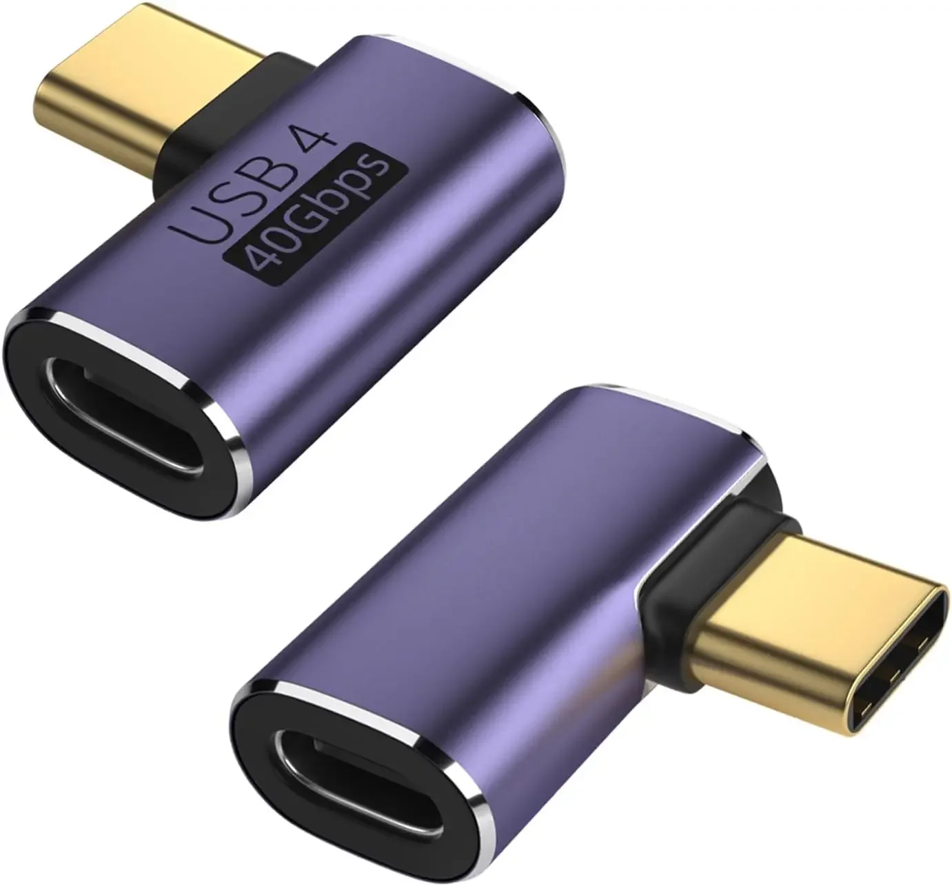 2-Pack USB-C 90° Si…