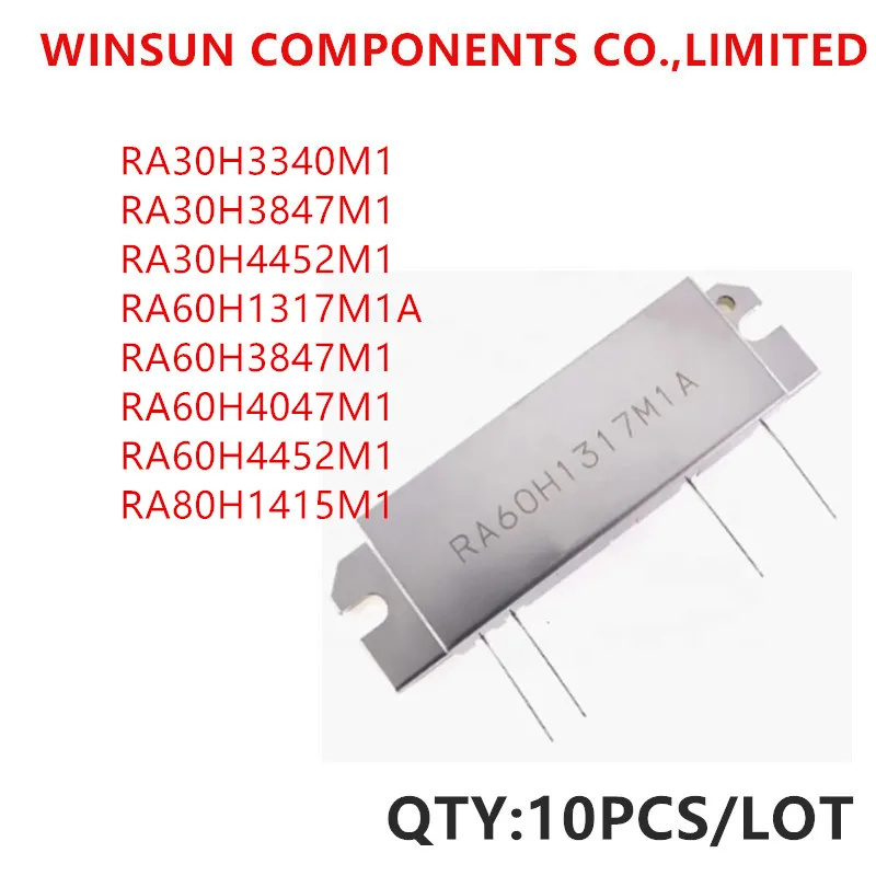 100%new imported original RA30H3340M1 RA30H3847M1 RA30H4452M1 RA60H1317M1A RA60H3847M1 RA60H4047M1 RA60H4452M1 RA80H1415M1