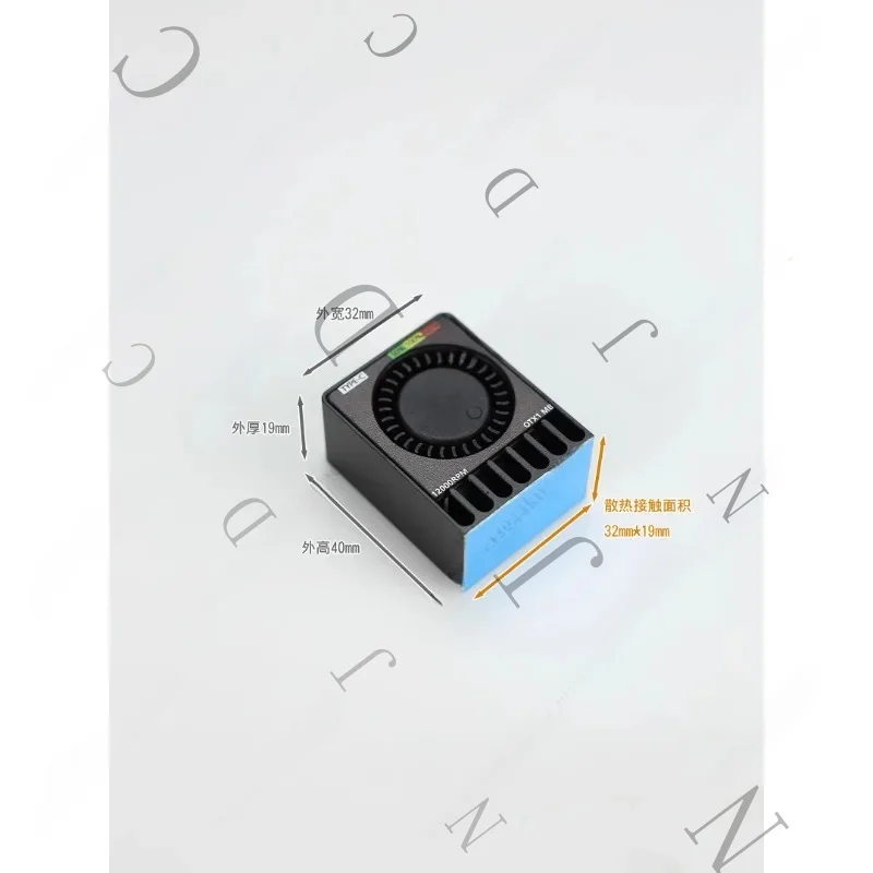 Suitable for Light Cat Rod Photoelectric Conversion All Aluminum Heat Sink Violent 11000 Rpm Speed Control Fan E G PON ODI SFP