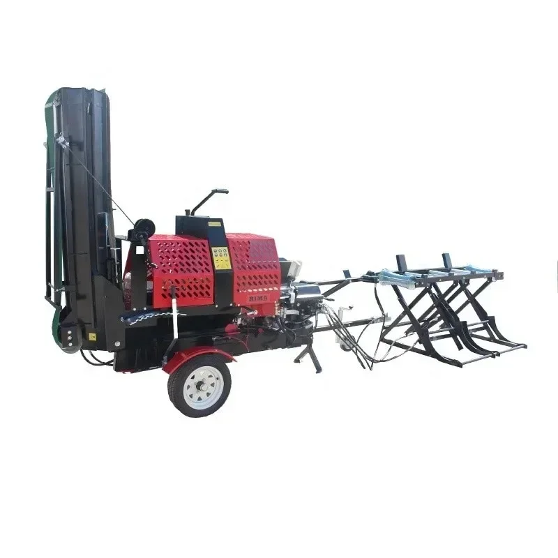 Woodland Mills Wood Chipper Machine Firewood Processor Hydraulic Log Splitter Wood Cutting and Splitting Machine