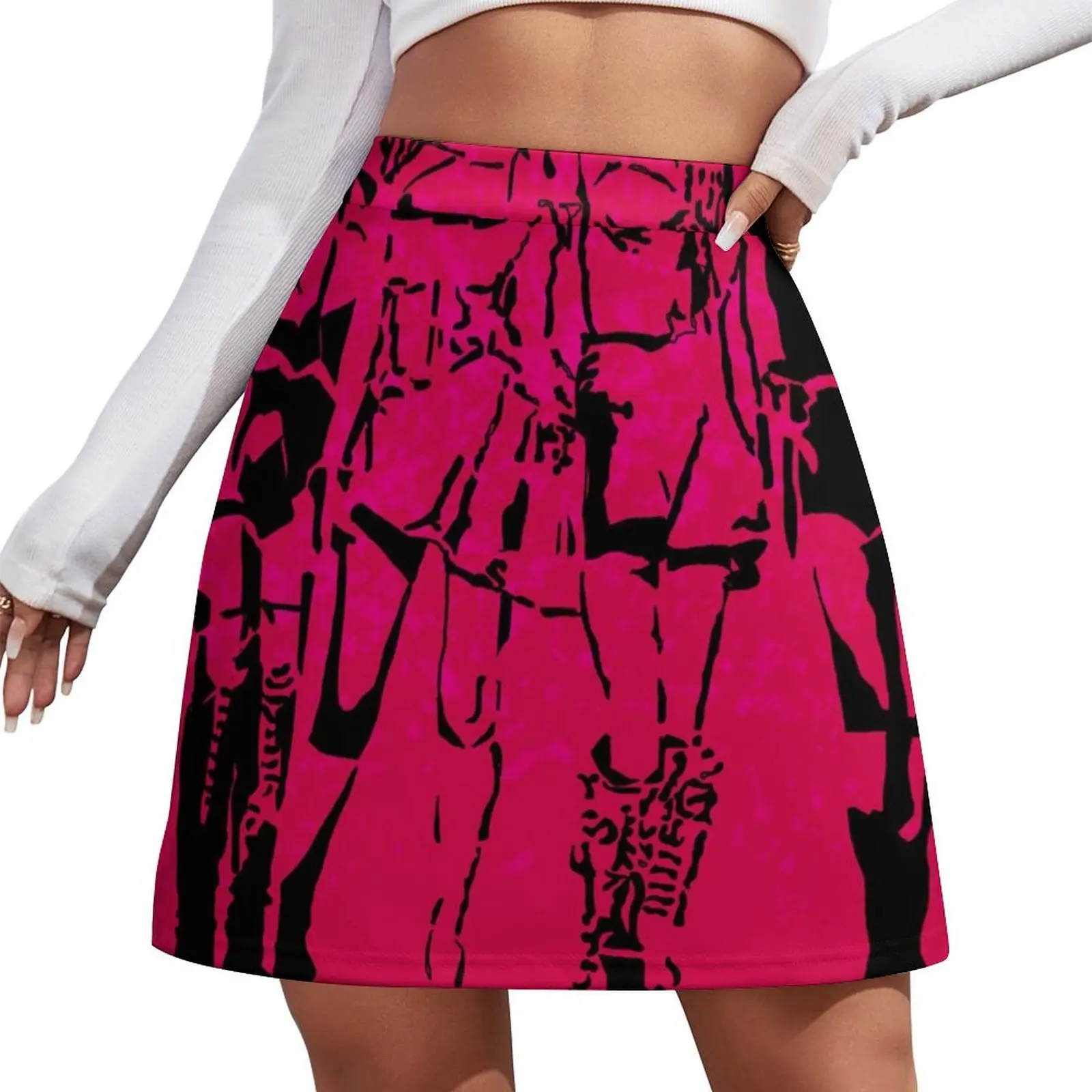 Musical group Mini Skirt Korean skirts summer clothes women's summer clothing 2025