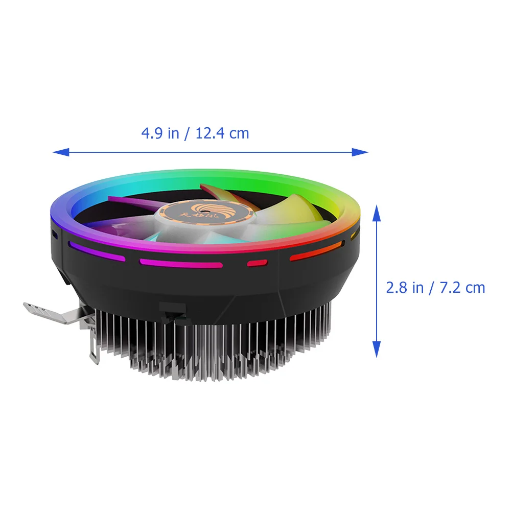 Cooling Fan Electric Heat Sink CPU Air Cooler Radiator Computer Low Profile Accessories